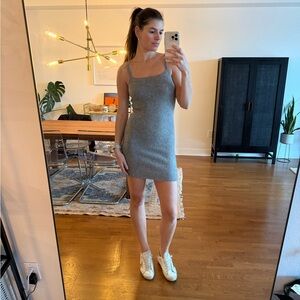 Zara Gray Mini Dress